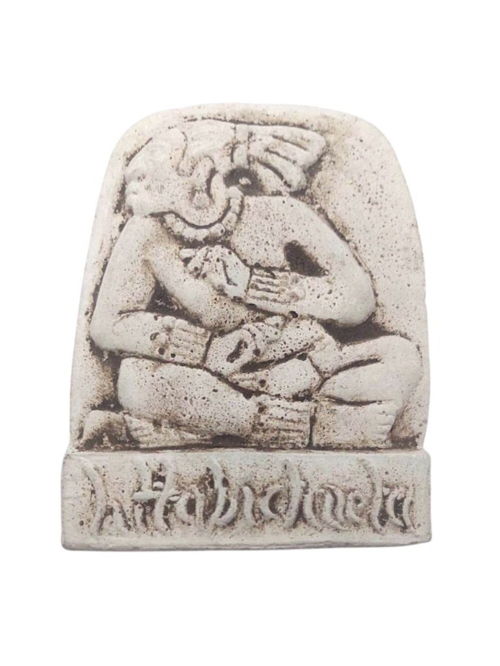Souvenir Chiapas Mexico Pacal Of Palenque Mayan Ruler Ceramic Plaque Traditional